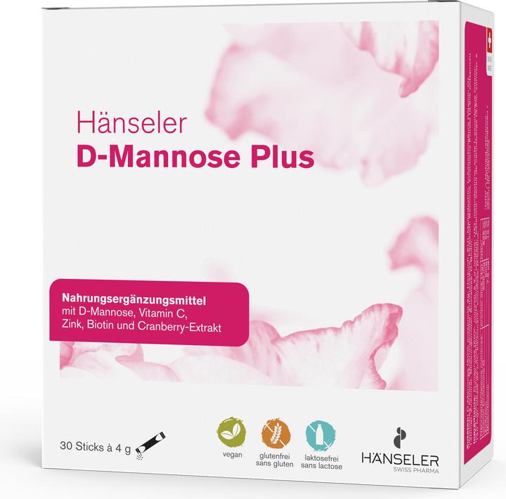 Hänseler D-Mannose Plus Plv (30 Stück, Stift, 158 g)