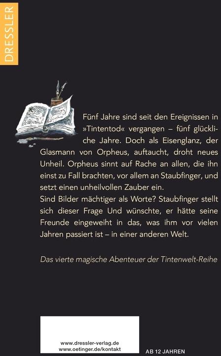 Actual product image Tintenwelt 4. Die Farbe der Rache (German, Cornelia Funke, 2025)