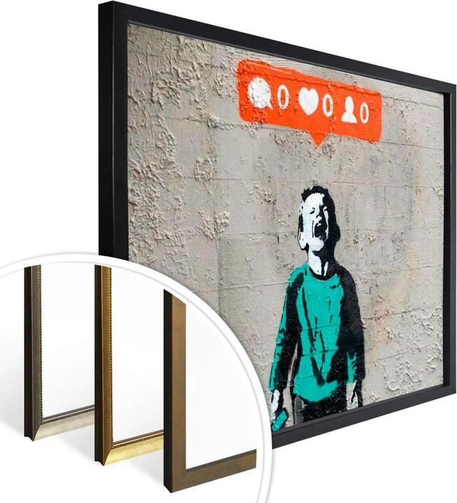 Immagine prodotto Trenddeko Non piaccio a nessuno (40 x 30 cm)