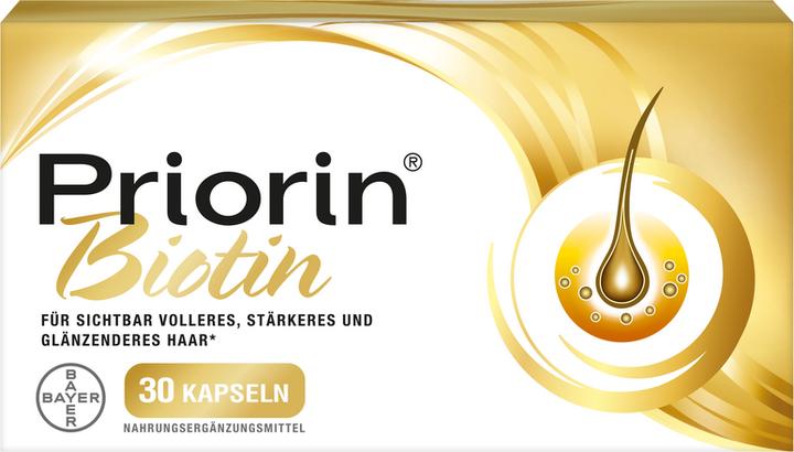 Actual product image Priorin Biotin (30 Piece, Capsules, 48 g)