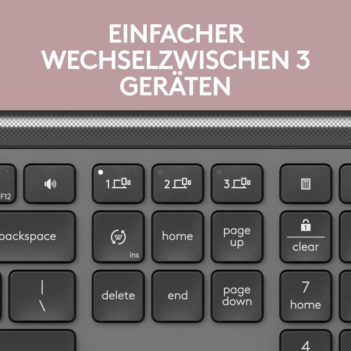 Actual product image Logitech Signature Slim Combo MK950 (DE, Wireless)
