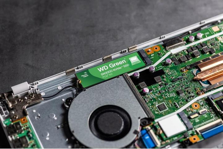 Actual product image WD Green SN3000 (1000 GB, M.2 2280)