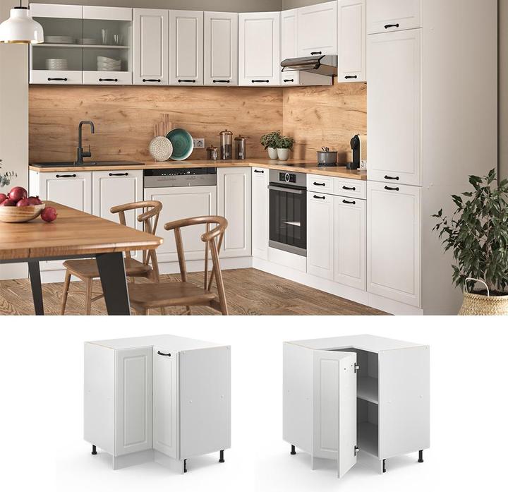 Actual product image Vicco Eckunterschrank R-Line (75.5 x 60 x 81.5 cm)