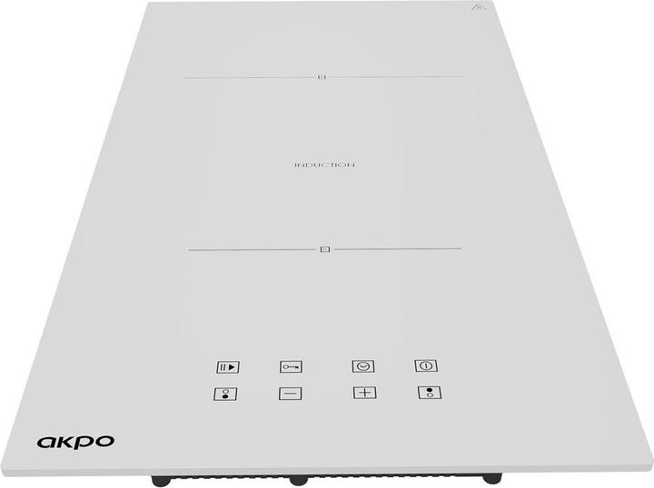 Produktbild Akpo PIA 6802 WHITE Induktionskochfeld - 2 Felder