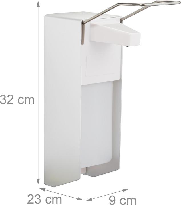 Image du produit Relaxdays 2x distributeurs de désinfectant