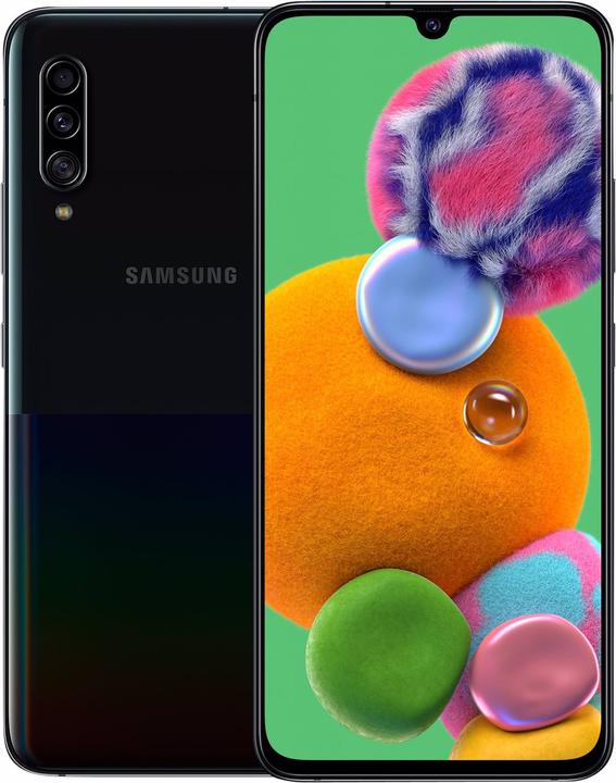 Produktbild Samsung Galaxy A90 - Telekom (128 GB, Black, 6.70", Single SIM, 5G)