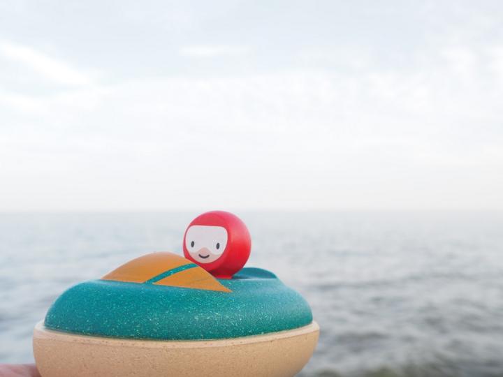 Produktbild Plantoys Schnellboot