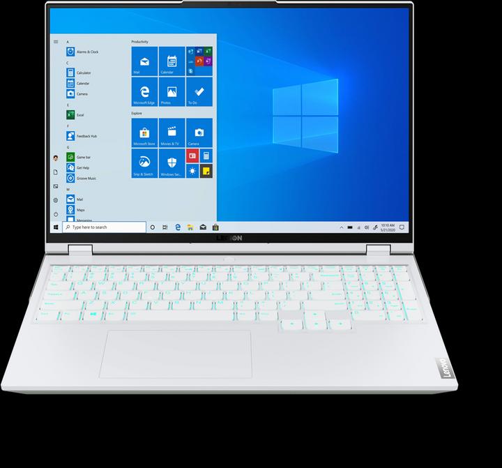 Actual product image Lenovo Legion 5 Pro (16", AMD Ryzen 7 5800H, 16 GB, 1000 GB, DE)