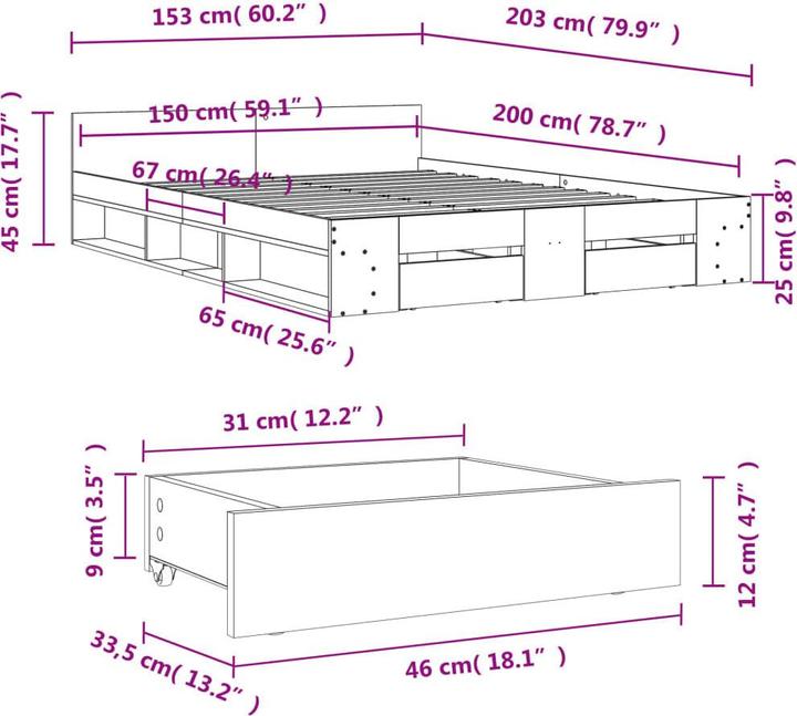 Produktbild VidaXL Keran (150 x 200 cm)