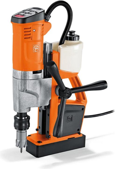 Fein KBU 35-2 QW Universal Magnet Kernbohrmaschine bis 35 mm ( 72705861000 ) + 5 tlg. Zubehör Set + (Netzbetrieb)