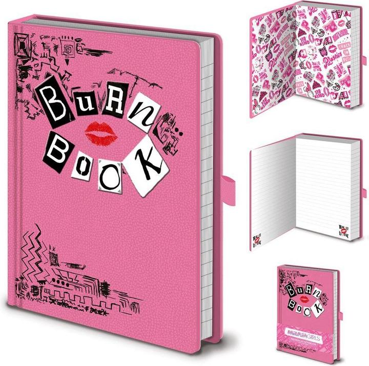 Actual product image Mean Girls Premium Burn Book Notebook (A5, Lined)