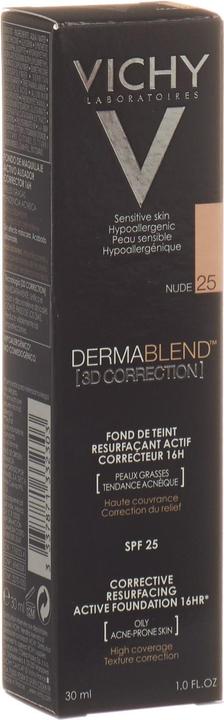 Actual product image Vichy Dermablend (3D Correction) (25 Nude)