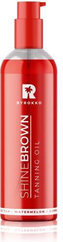 Actual product image Byrokko Shine Brown Watermelon Tanning Accelerator Oil 145ml (Self tanning foam, 145 ml)