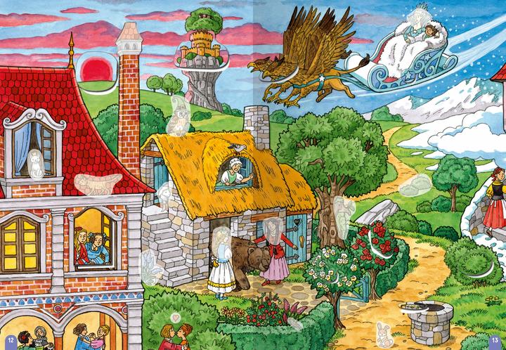Image du produit Ravensburger Wimmeln, Rätseln, Stickern: Märchen