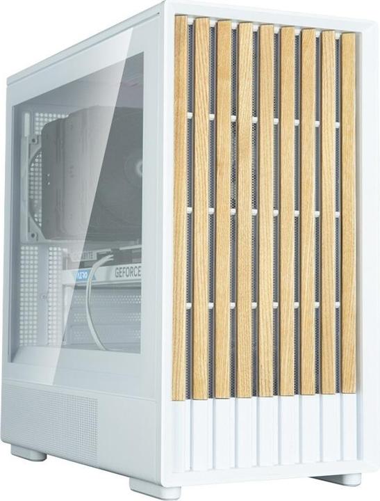 Actual product image Zalman P10 NAMU White Micro-ATX Mini Tower, 120 mm Fan x3 (mATX)