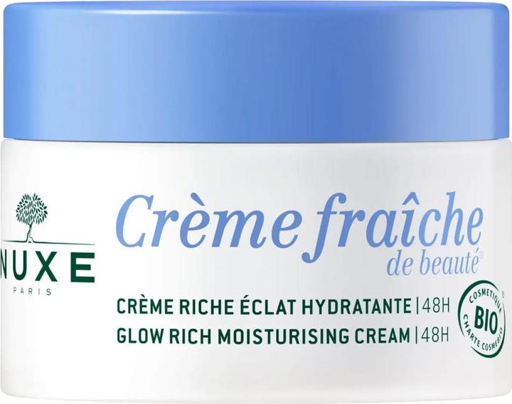 Image du produit Nuxe Crème Fraiche De Beauté Riche Hydratante BIO 50 ml (50 ml, Crème de jour)