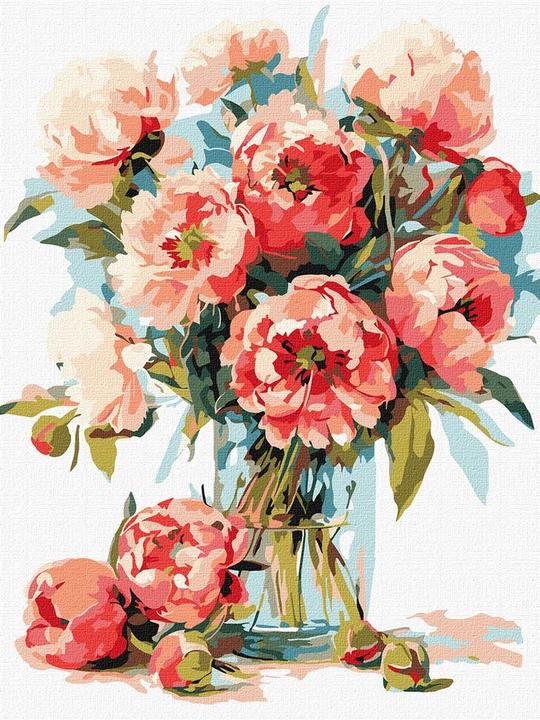 Actual product image Norimpex Malen nach Zahlen - Blumenstrauss der Träume