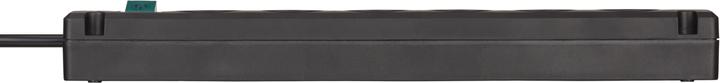 Actual product image Brennenstuhl 1150660415 Multiple socket outlet with switch Black earthing contact 1 S (5 x, CEE 7/3, 3 m)