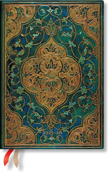 Produktbild Paperblanks PAPERBLAN Agenda Chroniques T Midi 25/26 DF0873-7 1W/2S 13M FR HOR HC 13x18cm (13 x 18 cm)