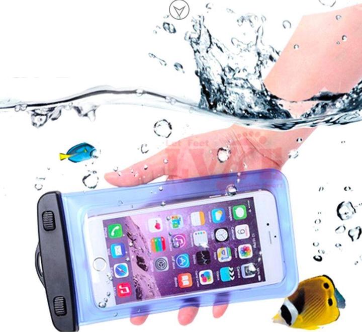 Produktbild Hurtel PVC waterproof armband phone case - blue