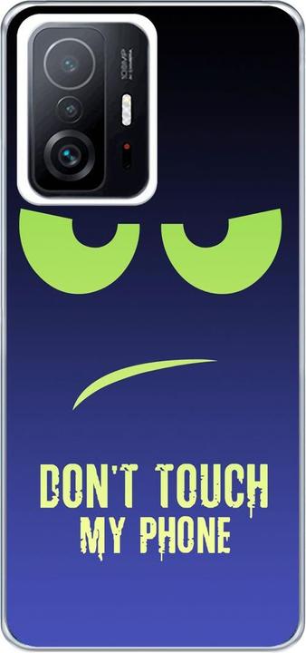 Dont Touch My Phone Green Blue