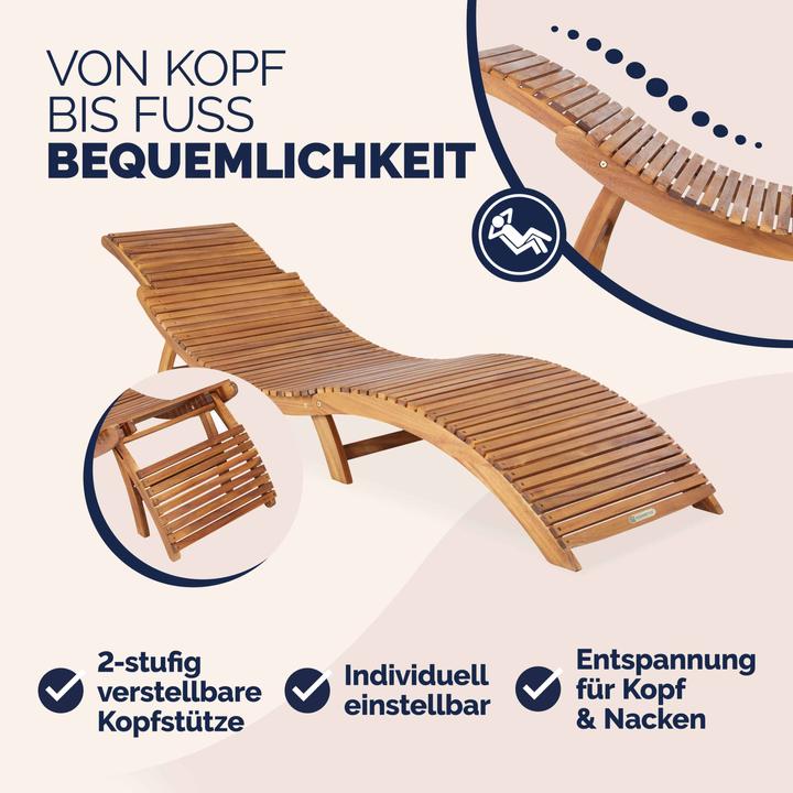 Image du produit Casaria Bain de soleil (190 cm)
