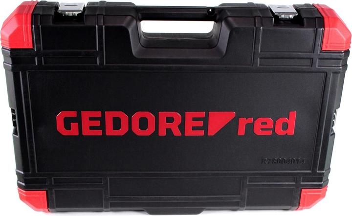 Actual product image Gedore Red red Socket set, 14 pieces, With reversible ratchet, Ratchet, Socket spanner, 3/4" (37 mm, 50 mm, 36 mm, 43 mm, 42 mm, 23 mm, 48 mm, 34 mm, 28 mm, 44 mm, 38 mm, 32 mm, 31 mm, 24 mm, 39 mm, 49 mm, 22 mm, 33 mm, 26 mm, 35 mm, 46 mm, 40 mm, 27 mm, 29 mm, 45 mm, 25 mm, 30 mm, 41 mm, 47 mm)