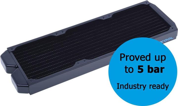 Actual product image Alphacool NexXxos ST30 Industry HPC Series 360mm Radiator (120 mm)
