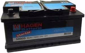 Produktbild Hagen 58003 (12 V, 80 Ah, 700 A)