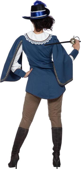 Actual product image Metamorph Blaues Musketier Kostüm für Frauen (42)