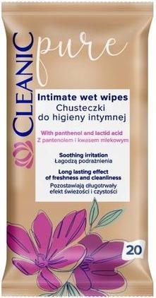 Produktbild Cleanic Pure Intimhygiene-Tücher 20 Stück (Intimtücher)