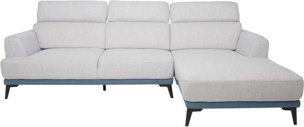 Produktbild Swisshandel24 Sofa, Couch Ecksofa L-Form 3-Sitzer, Liegefläche Nosagfederung Taschenfederkern verstellbar - rechts (3-Sitzer)