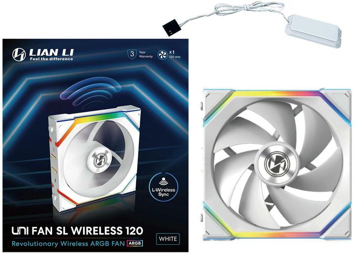 Actual product image Lian-Li UNI FAN SL Wireless (120 mm, 1 x)