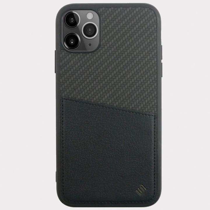 Image du produit Uunique Couverture rigide CARBON BACK SHELL noir (Apple iPhone 11 Pro Max)