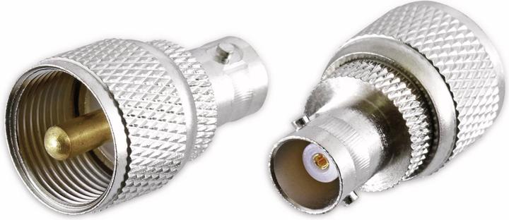 Actual product image Goobay BNC connector > UHF connector