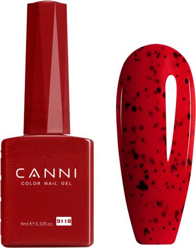 Actual product image Canni Gel lacquer 9118 UV/LED (Purple red, UV gel varnish)