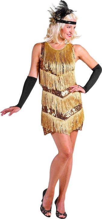 Produktbild Thetru Charleston Kleid gold (M)