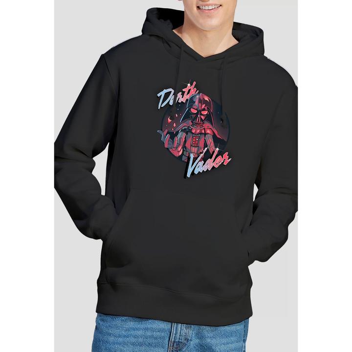 Immagine prodotto Star Wars Felpa con Cappuccio Darth Vader Onda Uomo (L)