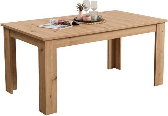 Produktbild Homestyle4u Ausziehbarer Esstisch (160.5 x 90.5 x 76.5 cm)