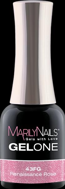 Marily Nails GELONE – 43FG Renaissance Rose (Renaissance Rose, Gel-Effekt Nagellack)