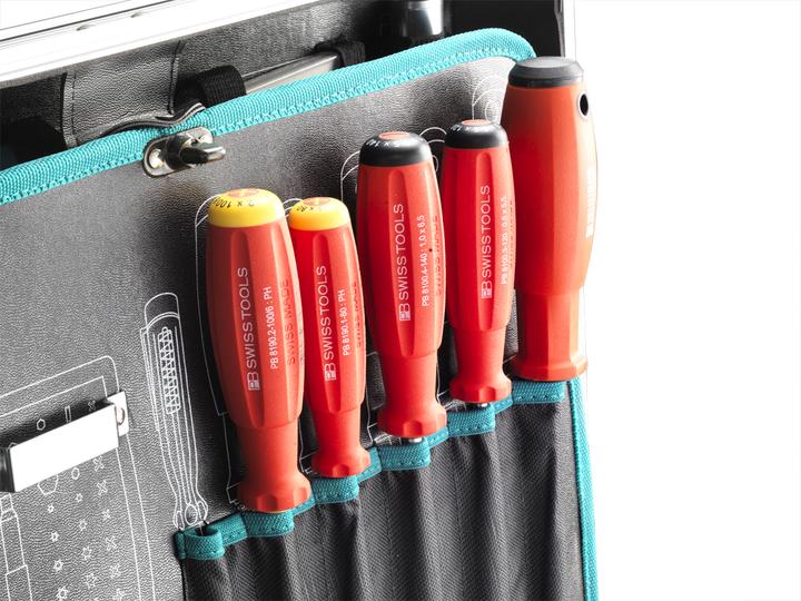 Produktbild technocraft Alu-Werkzeugkoffer PRO CASE 5 PSG (139 Teile)