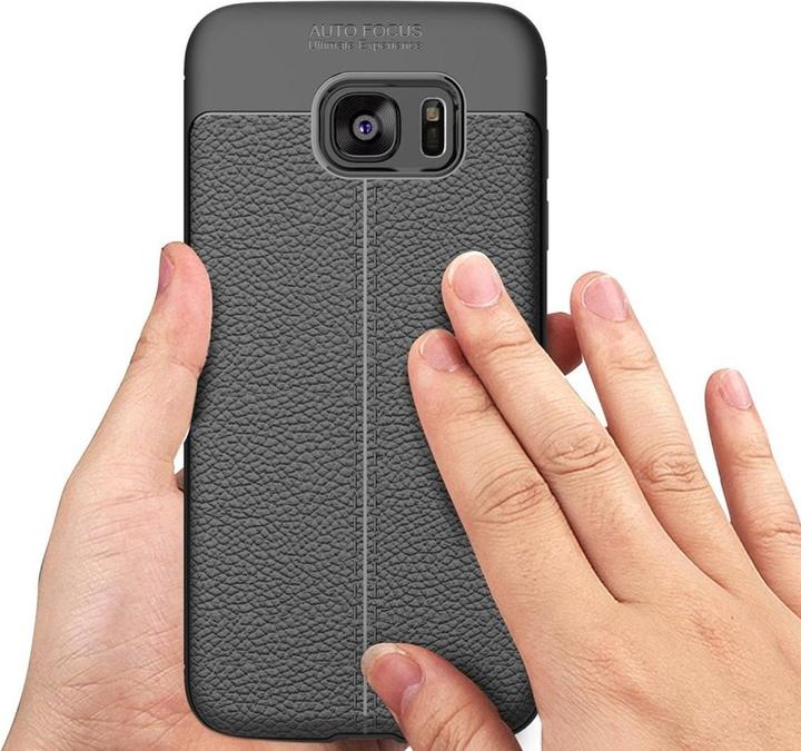 Produktbild König Design Handyhülle für Samsung Galaxy S7 Schutztasche Wallet Cover 360 Case Bumper Rot (Samsung Galaxy S7)