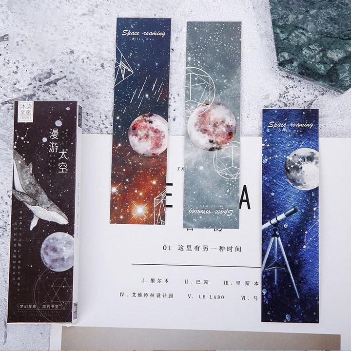 Produktbild JTI Lesezeichen mit Weltraumthema - 30 Stk