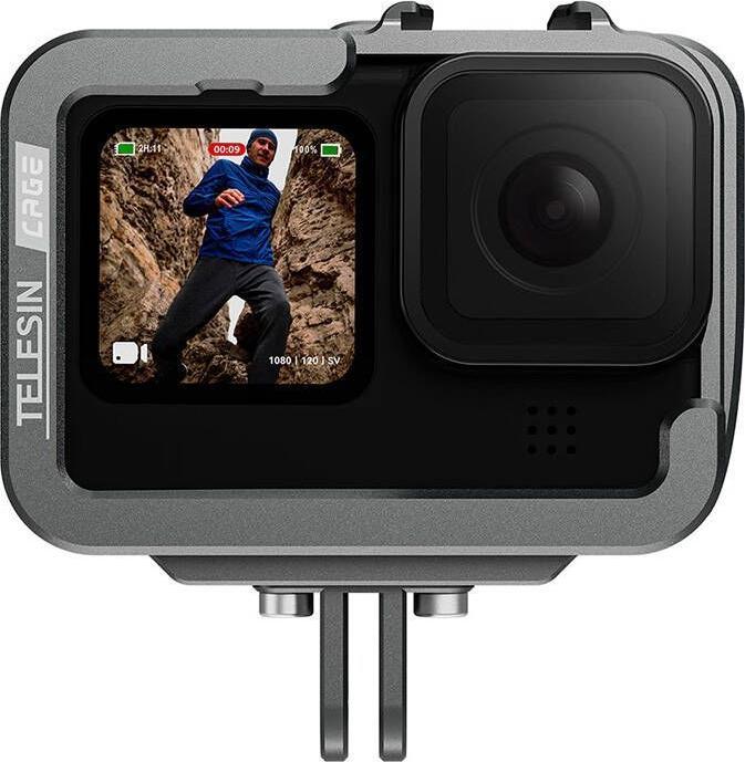 Produktbild Telesin Alu cage for GoPro Hero11/10/9 (9, GoPro Hero 11)