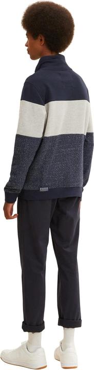 Immagine prodotto Tom Tailor Sweatshirt Colour Blocking Pullover ohne Kapuze (M)