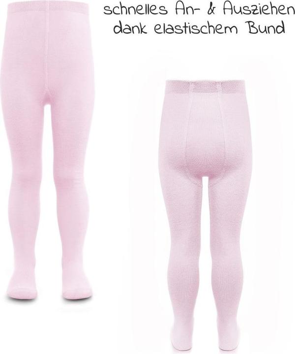 Produktbild La Loona LaLoona Baby-Strumpfhosen Strumpfhose 2er Pack - Rosa - (62/68)