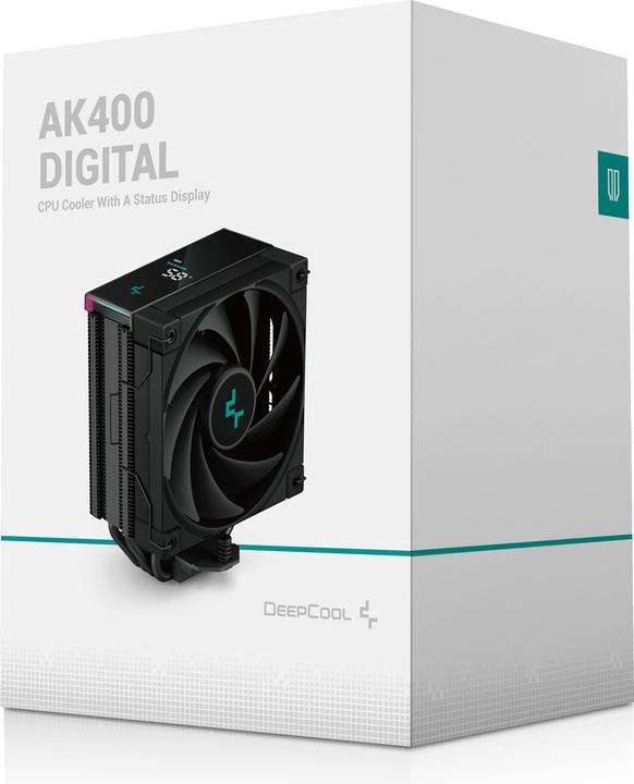 Actual product image Deepcool Ak400 Digital Black Heatsink (152 mm)