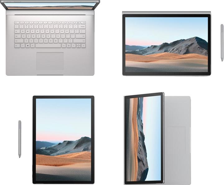 Actual product image Microsoft Surface Book 3 (13.50", Intel Core i7-1065G7, 32 GB, 512 GB, DE)