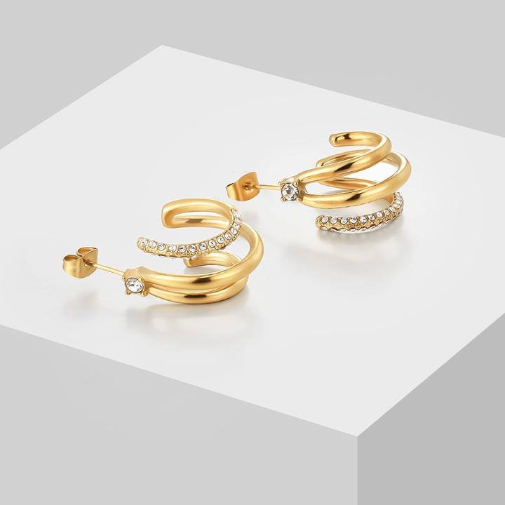 Image du produit Sensora Jewelry Boucles d'oreilles Hamptons (Acier inoxydable)