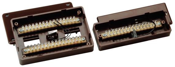 Actual product image Abus Surface-mounted soldering distributor 16-pole VdS C (brown)